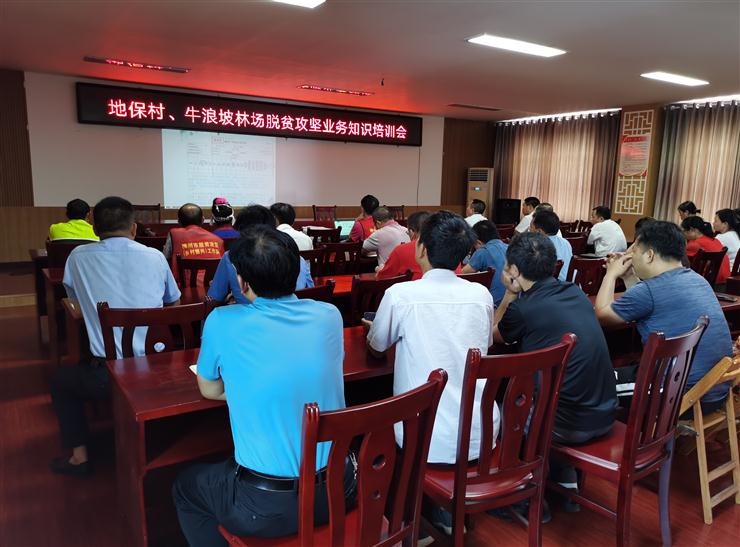 强素质助力打赢脱贫攻坚战